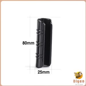 Digeo Greenhouse Frame Pipe Clip Fixed Pipe Clamps Plastic Black Snap Clamp