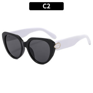 2025 Womens Fashion Cat-Eye Gemstone Sun Protection Sunglasses Personalized Sunglasses