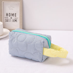 O-KAY Tas Kosmetik Puffy Pouch Premium Simple Cute Kecil