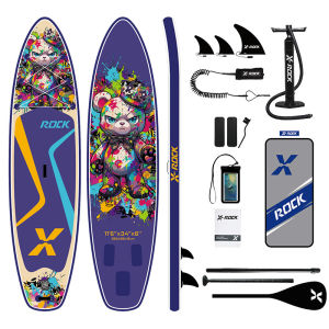 Inflatable SUP Water Foil Surfboard All Water Standing Paddle Board for Beginner Pro