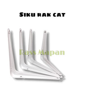 Ambalan Siku Penahan Rak Meja Mebel Fold Bracket lancip (tipis)