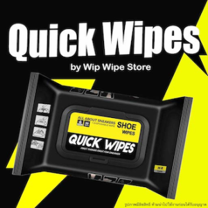 Quick wipes ของแท้ ล็อตใหม่ แผ่นเช็ดรองเท้า ผ้าเช็ดทำความสะอาดรองเท้า ผ้าเปียกเช็ดรองเท้า ทำความสะอาดรองเท้าผ้าใบ