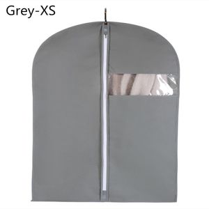 🔥🔥【IN STOCK】 Jacket Protecting Breathable Dress Clothes Bag Non Woven Fabric Coat Protect Suit Dust Cover Dustproof Storage Garment Protector Dustproof Zip Bag