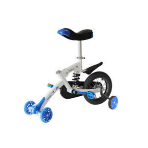 Kids Adults Swing Bike 12inch Aluminum Unicycle Exercise Bicycle with Brake 6Y+