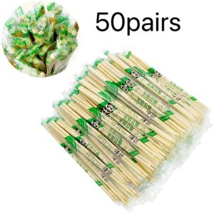 Disposable Chopsticks Separated Sleeved Individually Wrapped Disposable Bamboo Chopsticks