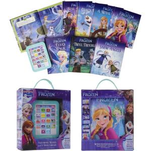 Disney Frozen Elsa Anna Olaf and More! Me Reader Electronic Reader and 8-Sound Book Library - PI Kids