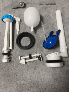 Sparepart Toilet Duduk Dual Flush Alat Tangki Tabung Air Closet Pembilas Kloset Universal Klosed Spare Part Closed Wc Plampung Closet Pencet Pelampung Sparepart alat tabung Closet duduk tombol atas