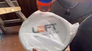 Loft8 SuperWax Aqua Marine for 222 / แว็กซ์เคลือบเงา LOFT8 สีน้ำเงิน สำหรับสี 222