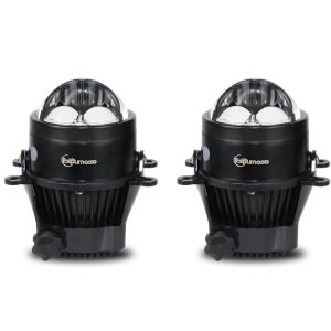 3 Inch Bi-led Fog Lights Assembly H1 HB3 H8 9005 Car Led Projector Fog Lamp 3.0 Bi H11 Led Headlight Bulb