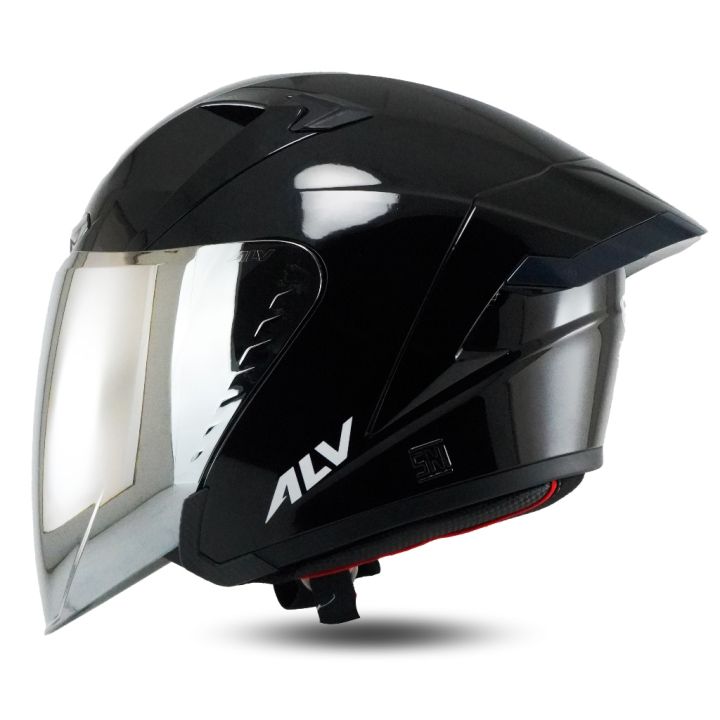 Helm Half Face Alv Ultron Pro Kekinian Kaca Clear Sudah Sni Lazada Indonesia