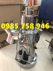 Máy nghiền nấm linh chi  sâm hàn dạng búa đập liên hoàn . Động cơ 3.0KW