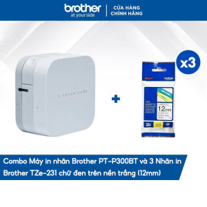 Máy in nhãn Brother P-Touch Cube PT-P300BT