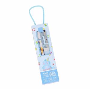5 in 1 Pencil Ruler Study Set Student Gift Portable Stationery Set Gift Box Birthday Gift Childrens Giveaways