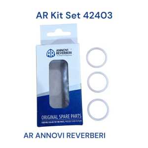 INDOBASE Spare Part AR Kit 42403 Ring Pvc Putih Spare Part Pompa Satu Set