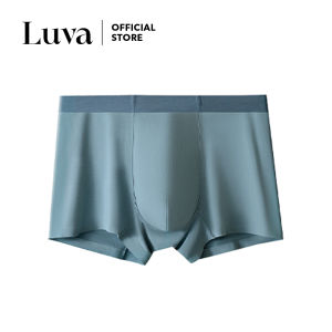 (1pc) LUVA Modal Boxer Briefs Men Underwear XL-4XL Khaki Purple Green