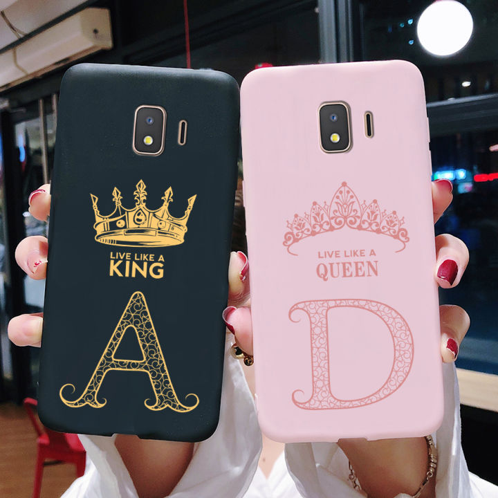 Cute Crown Letters Case For Samsung Galaxy J2 Core Case Soft