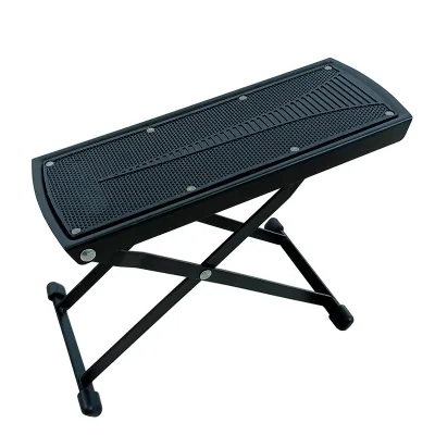 Guitar Foot Rest 6 Height Adjustable Guitar Footstools Folding Footstool Pedal for Classical Guitar Player