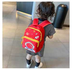 # MallKita Tas Sekolah Anak laki laki Perempuan SD TK Astronot USA Tas Anak Karakter Lucu 2024 baru