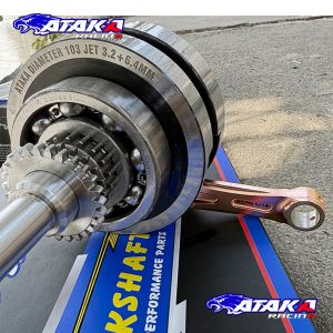 ATAKA RACING KRUK AS CRANKSHAFT NTN Bearing AEROX OLD NEW LEXI ALL NEW NMAX STROKE + 3.2MM 4.65MM
