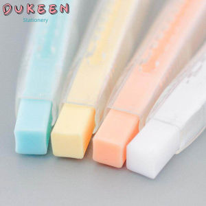 DUKEEN 1 Set Japan Style Scalable Refills Eraser Shape Rubber Eraser Set Office School Cute Supplies