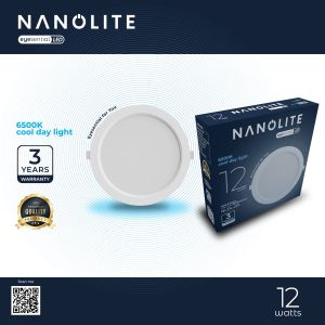 Lampu LED Nanolite Downlight Round 12Watt