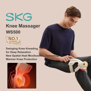SKG WS500 Smart Knee Massager | Infrared Heat Compress & Kneading Vibration | Joint Pain Relief