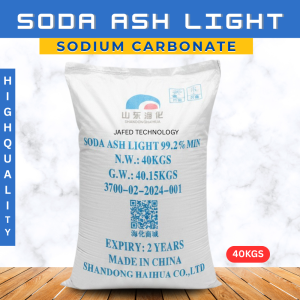 Soda Ash | Sodium Carbonate | Washing Soda Light for Laundry Detergent Soap Tie Dye 40kgs