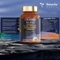 Totaria 25-in-1 Sea Moss Black Seed Oil Ashwagandha Ginger Shilajit Supplement, Sea Moss Capsules with Burdock Root Ceylon Cinnamon Vitamin C & D3 for Immune System, Gut, Skin & Energy. 