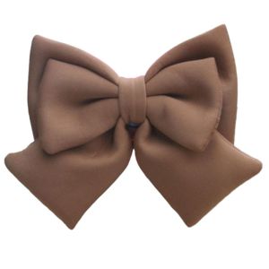 SADSAF Cute Motorcycle Rear Seat Bow Universal Vehicle Decoration Electric Bicycle Bowknot High Quality Deformation Cotton Helmet Butterfly Knot Helmet Accessories