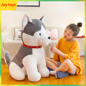 Oversized Plush Doll Erha Husky Plush Toys Doll Puppy Stuff Toys For Girls Big Size Cartoon Pillow Doll Husky Doll Childrens Boy Birthday Present Gift For Girlfriend