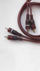 1.5m/3m/5m/10m]2 RCA to 2 RCA Audio Cable For Mixer Headphones Speaker Audio Cable