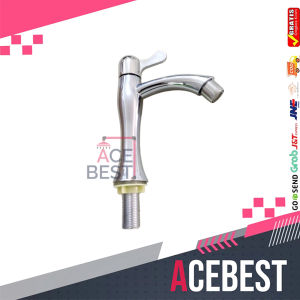 ACEBEST Kran Wastafel Tancap Bawah Kran Cuci Tangan Kran Air SLT-235