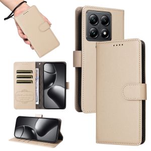 Trường hợp đối với Xiaomi Mi 14t 14t Pro / Xiaomi mi 15 15 Pro từ Ví da nắp gập có khe cắm thẻ bìa vỏ