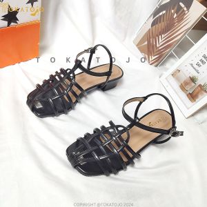 Sandal Wanita Heels Tali 3cm Kekinian Terbaru 2024 Ringan antislip JA02