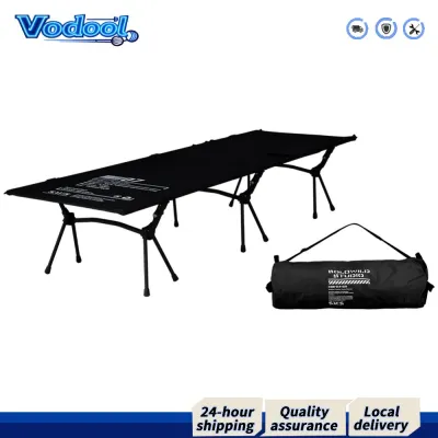【Fast delivery】 Lightweight Sleeping Cot Supports 150kg Collapsible Sleeping Bed Detachable Foldable Tent Bed for Tourist Hiking Backpacking
