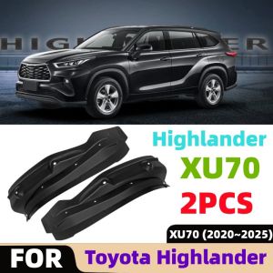 For Toyota Highlander XU70 2020 2021 2022~2025 2pcs/set Car Mud Flap Rear Wheel Lining Mudguard Splash Guards Fender Accessories