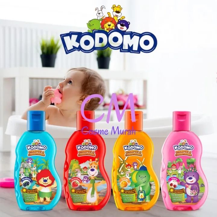 KODOMO Shampoo And Conditioner 2in1 45ML / Shampo Anak Dan Kondisioner
