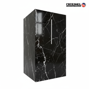 Glossy Marble Black - Small Standee Wooden Coin Bank for the Ultimate Ipon Challenge 2026 Savings direct supplier & Manufacturer