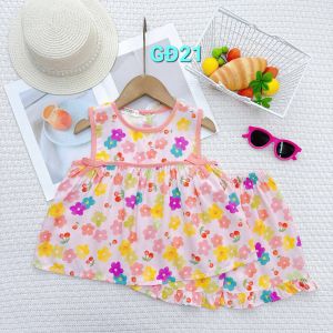 9KG-42KG ĐỒ BỘ TOLE LANH BÉ GÁI QUẦN ĐÙI MẶC NHÀ MẶC NGỦ