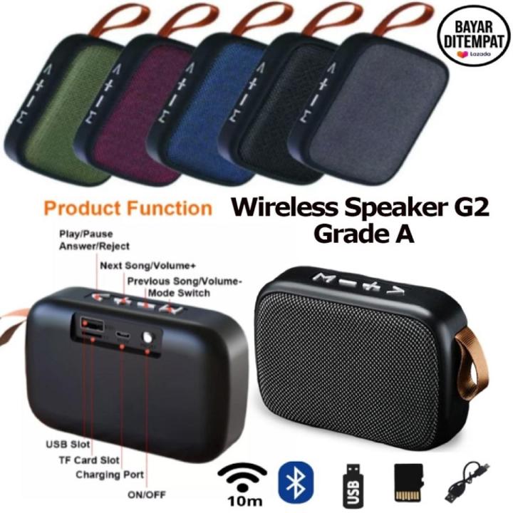 SPEAKER BLUETOOTH G2 TERLARIS Lazada Indonesia