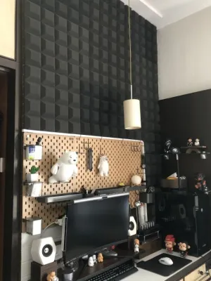 Busa Peredam Suara Square Kotak Sudoku 100x50 cm Acoustik Foam