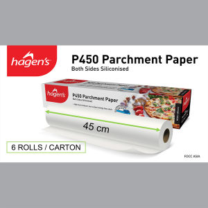 1 roll x Hagens P450 Baking Parchment Paper