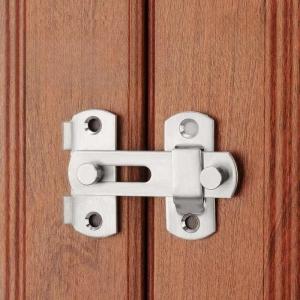 Grendel Pintu Stainless Steel Grendel Pintu Gembok Kait 90 Derajat