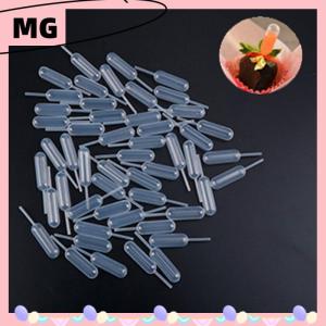 【Magical House】[ New Hot Fashion] 100pcs Plastic Squeeze 4ml Transfer Dropper Disposable Pipettes For Cupcake