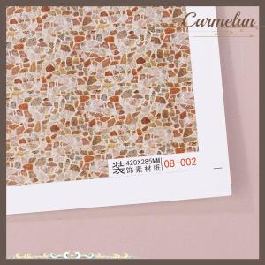 [Carmelun] 1Pcs Simulation Road Wall Surface Sticker Model Kits Diy Sand Table Ground Scenes Outdoor Brick Sticker Materials