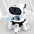 [HCM]Đồ chơi Robot bạch tuộc nhảy múa có âm nhạc và đèn cho trẻ em. 