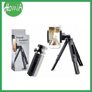 Tripod Support Mini Extandable 5 Tingkat + Holder U Stabilizer Kamera Penyangga HP Smartphone Multifungsi - HOMIA