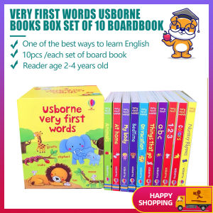 COD Usborne very first words usborne books box set of 10 boardbook brandnew for 2-4 years