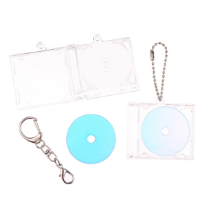 Album Disc Case Keychain Disc Player Keyring Peripherals Commemorative Album Key Holder For Backpack Pendant Chain