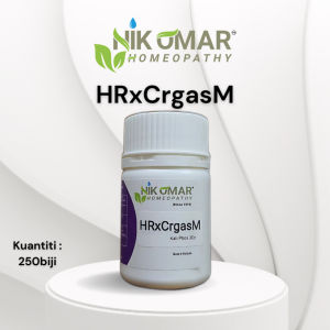 Ready stock🇲🇾CERGAS MINDA MENTAL DAN FIZIKAL LEMAH S4RAF LETIH KEMURUNGAN HOMEOPATHY NIK OMAR HRxCrgasM